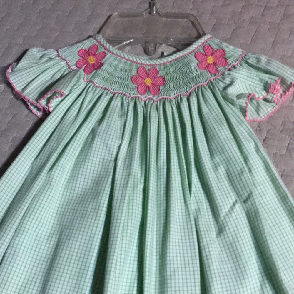 12 month smocked dress